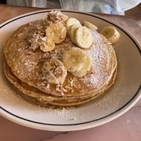 Vegan pancakes  at Morning Glory in San Diego