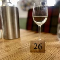 Two of their white wines are vegan - just ask!   at Warkworth House Hotel in Warkworth