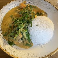 Veg Thai curry   at Warkworth House Hotel in Warkworth