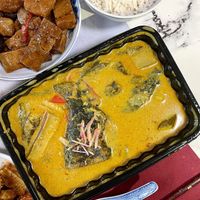 CNY set: curry fish head #Veganuary at Botanict 豐之素 in West Singapore