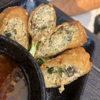 One of the fried starters, yum!!  at KIM999 in Berlin