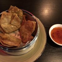 Wantan Chien (frittierte Teigtaschen / Fried “dumplings”)  at KIM999 in Berlin