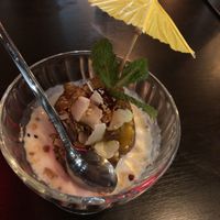 Dessert with Mango  at KIM999 in Berlin