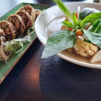 Tempura sushis and pho soup at KIM999 in Berlin