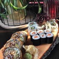 100% vegan sushi Menu 4 at KIM999 in Berlin