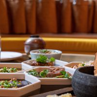 Yummy vegan selection  at Miss Lee in Hong Kong Island