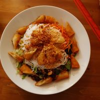 Spring roll salad at Kop Chai in Mannheim
