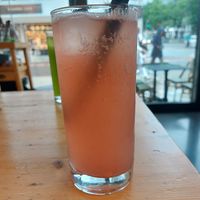 Erdbeer-Litschi Soda at Mémoires d'Indochine - P7 in Mannheim