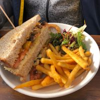 Not the ciabatta   at Escape Route Café in Pitlochry