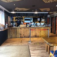 Servers  at Escape Route Café in Pitlochry