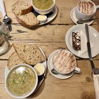 Soups, drinks & rocky road  #Veganuary at Escape Route Café in Pitlochry
