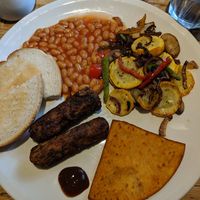 Vegn Breakfast at Escape Route Café in Pitlochry