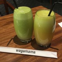 Fresh juices!  at Wagamama - Marina Mall in Dubai
