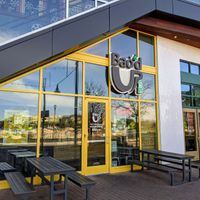 In the same building as Alamo Drafthouse at Bao'd Up in Austin