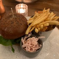 Moving Mountains burger   at The Goat - Maybe closed in Timsbury