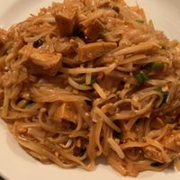 Vegan pad thai at Taste of Asia in Sarasota