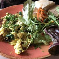 Scrambled tofu  at Frida in Vienna