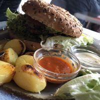 Fridas Burger vegan  at Frida in Vienna