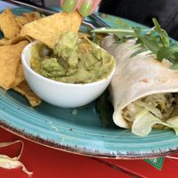 Vegan burrito  at Frida in Vienna