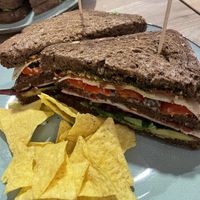 Clubsandwich  at Kattencafé Sophie in Leiden