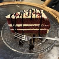 Vegan Red Velvet Cake  at Kattencafé Sophie in Leiden