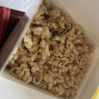 Brown rice  at Zen Vegetarian House in Brooklyn