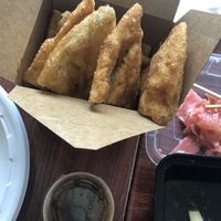 A7 scallion pancakes   at Zen Vegetarian House in Brooklyn