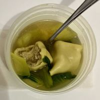 Wonton Soup  at Zen Vegetarian House in Brooklyn