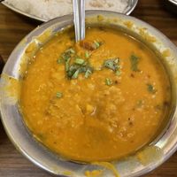 Yellow dahl  at Kamana Kitchen in Hilo