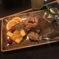 vegan "kuchenfein" dessert at Hans im Glück - Harburg in Hamburg