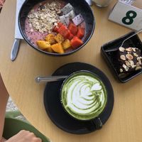 Strawberry bowl at What's Cup! in Koh Phangan