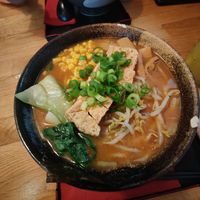Vegan Miso Ramen at Min Ramen Bar in Karlsruhe