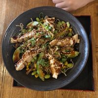 Soba noodles with avocado (summer menu)  at Min Ramen Bar in Karlsruhe