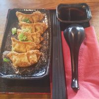 Frittierte Dumplings at Min Ramen Bar in Karlsruhe