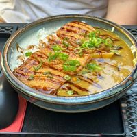 Rice with curry and fried tofu   at Min Ramen Bar in Karlsruhe