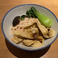 Red vinegar noodles  at Kōng Yě Sù MiànShí 空也素麵食 in Taichung