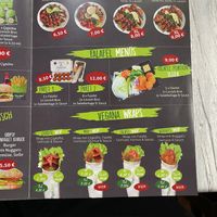 Menu  at Veganland - Kalker in Cologne