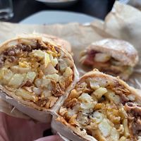 Crazy burrito at Furahaa - Vegan in Paris