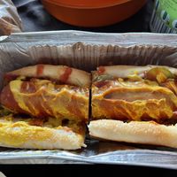 Hot dog at Furahaa - Vegan in Paris