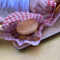 Grilled N'Cheese & Bacon  at Furahaa - Vegan in Paris