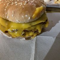 Triple cheeseburger  at Furahaa - Vegan in Paris