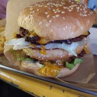 Big Furahaa burger at Furahaa - Vegan in Paris