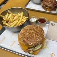 Furahaa at left and beyond furahaa at right.   at Furahaa - Vegan in Paris