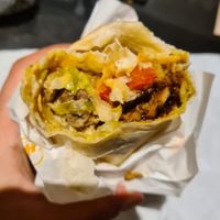 Kebab 2.0 burrito at Furahaa - Vegan in Paris