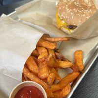 Sweet potato fries   at Furahaa - Vegan in Paris