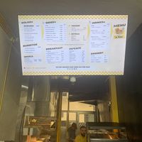 Menu Board   at Furahaa - Vegan in Paris