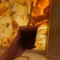 "Vegas recovery" Juice (GF) Beets. Apple. Ginger. Orange. Pomegranate. Green tea. Kale at Truth & Tonic in Las Vegas