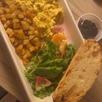 This place is amazing! I got the Just Egg breakfast!   at Truth & Tonic in Las Vegas