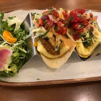 The breakfast tacos were absolutely amazing   at Truth & Tonic in Las Vegas