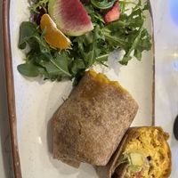 Just egg and soyrizo burrito   at Truth & Tonic in Las Vegas